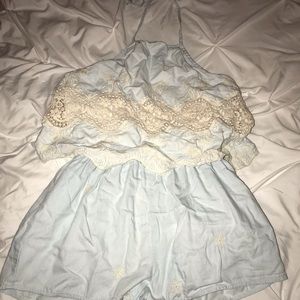 Altar'd State halter top romper